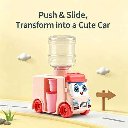 Mini water dispenser toy