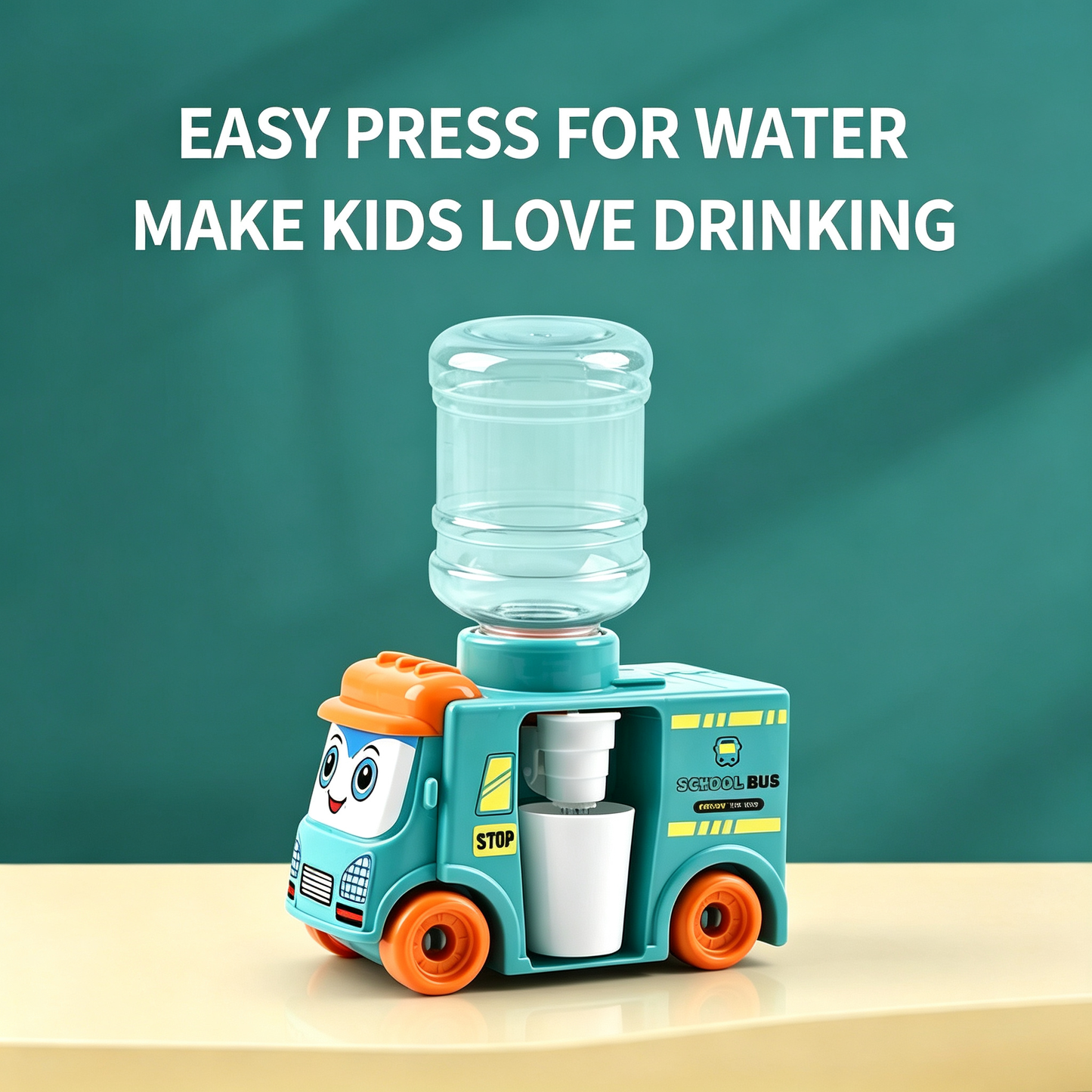Mini water dispenser toy