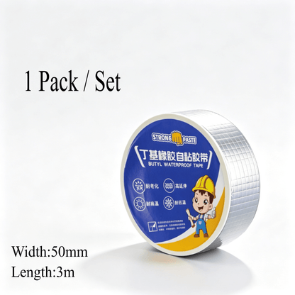 Aluminum Foil Butyl Tape – High-Temperature Sealing
