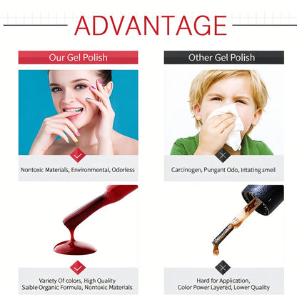 3 in 1 One Step Gel Nail Polish Pen with UV Light Kit