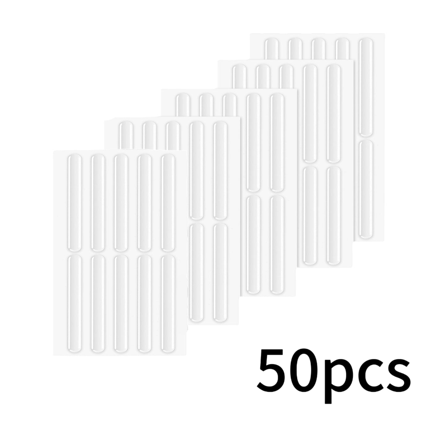 50PCS  Self Adhesive Rubber Bumper Strips