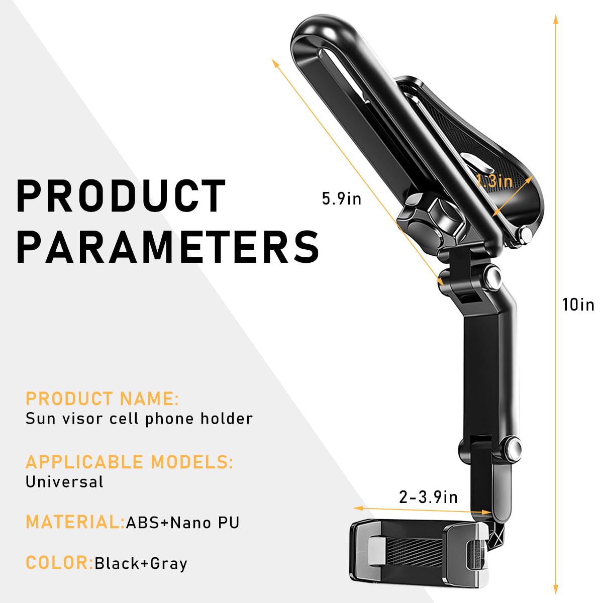 1080° Rotatable and Retractable Mobile Phone Holder