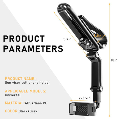 1080° Rotatable and Retractable Mobile Phone Holder