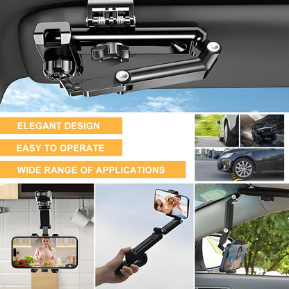 1080° Rotatable and Retractable Mobile Phone Holder