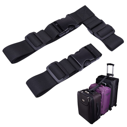 2 Pack Add a Bag Luggage Strap