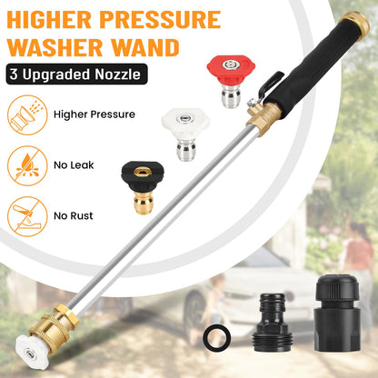 Jet Nozzle Power Washer for Garden Hose