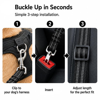 Dog Car Restraint Tether 2Pcs