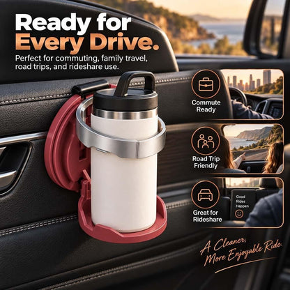 Multifunctional Foldable Car Door Cup Holder