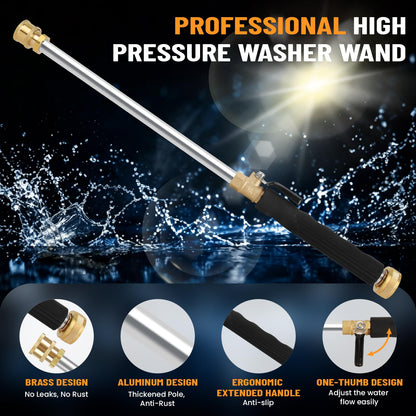 Jet Nozzle Power Washer for Garden Hose