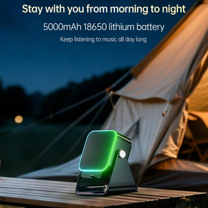 4-in-1 Foldable Phone Stand Speaker with Wireless Induction