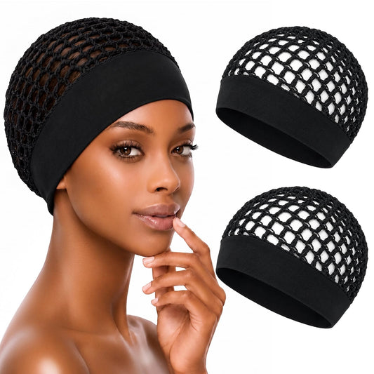 2Pcs Ultra-Wide Soft Band Crochet Hair Wrap