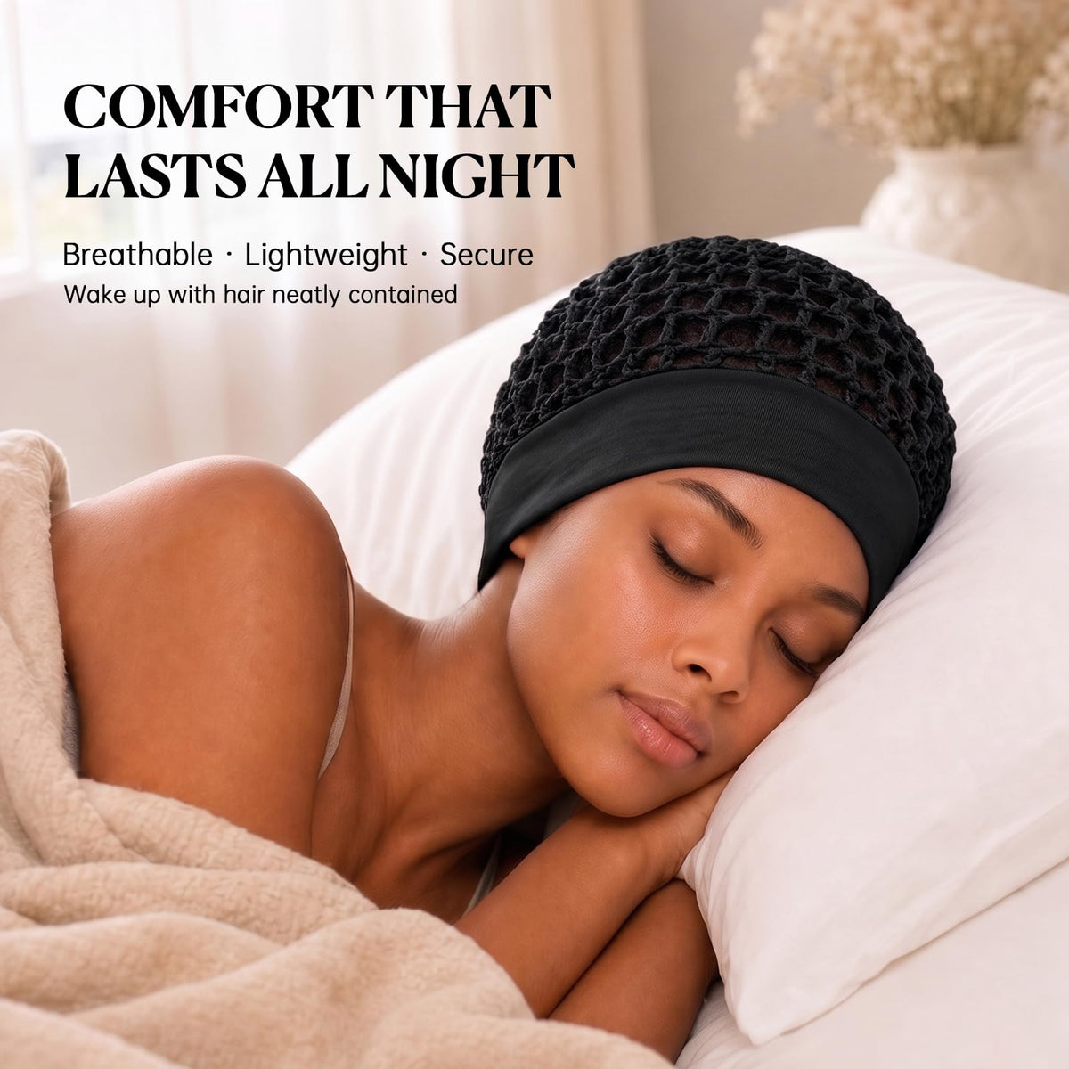 2Pcs Ultra-Wide Soft Band Crochet Hair Wrap