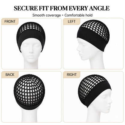 2Pcs Ultra-Wide Soft Band Crochet Hair Wrap
