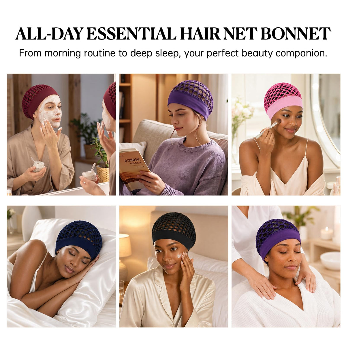 2Pcs Ultra-Wide Soft Band Crochet Hair Wrap