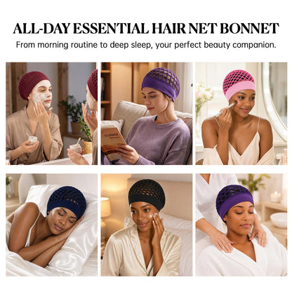 2Pcs Ultra-Wide Soft Band Crochet Hair Wrap