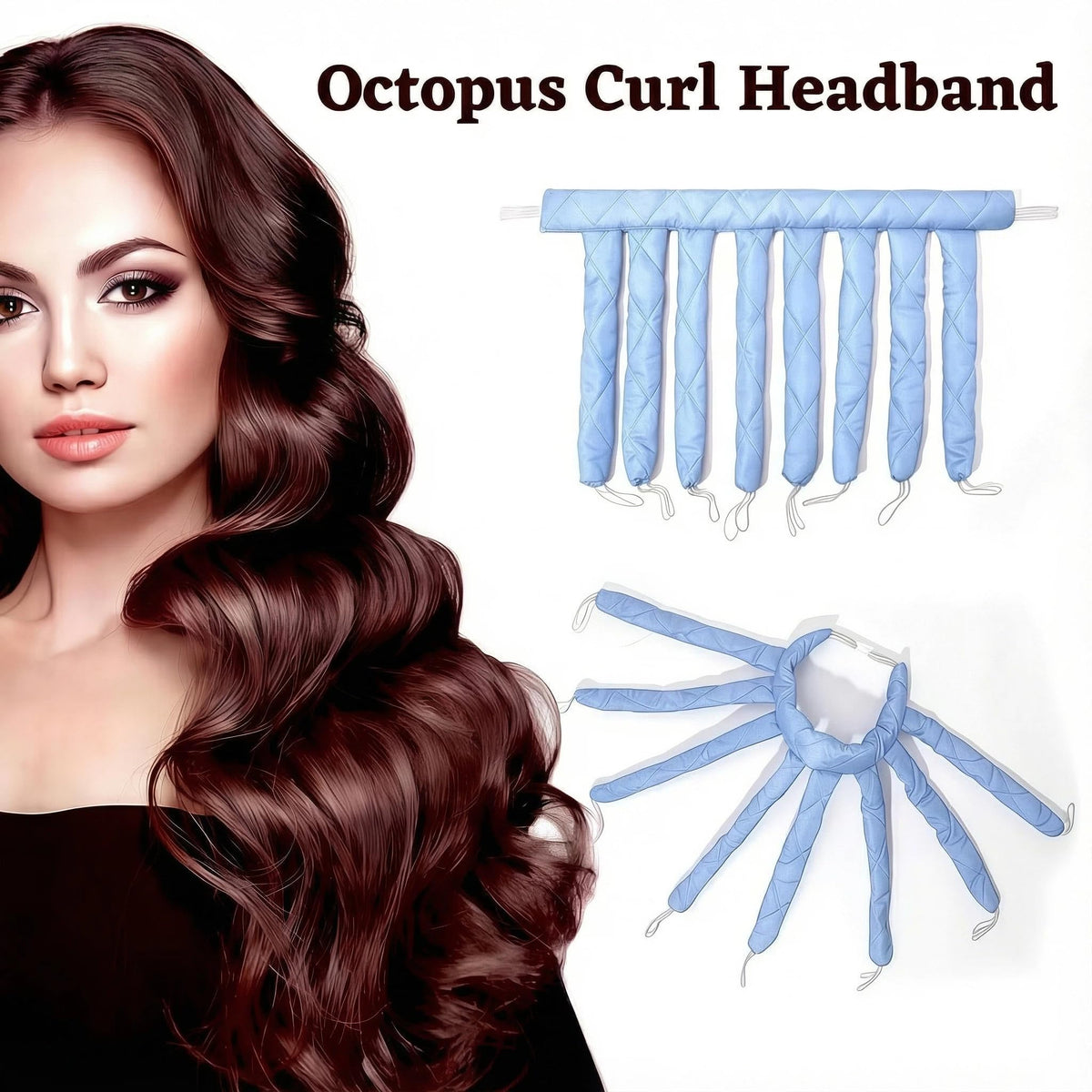 Heatless Octopus Curling Hairband