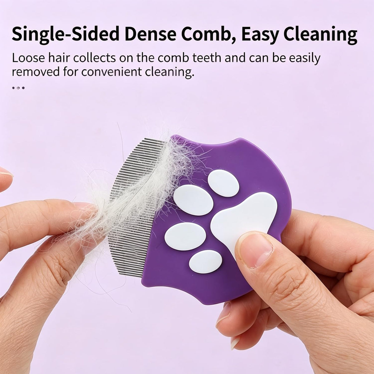 Pet Facial Comb Dog Cat Rabbit Wide-Tooth Comb