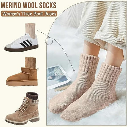 Winter Soft Thermal Cotton Knit Socks