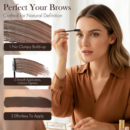 Eyebrow Dye Cream, Brow Tint Waterproof and Volumizing Long Lasting