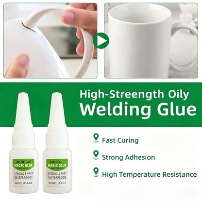 2 Pack High-Strength Oil-Based All-Purpose Super Glue