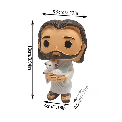 Living Gospel Collection Jesus Figurine 5 Styles of Jesus Ornaments Christian Gift Christmas Gift