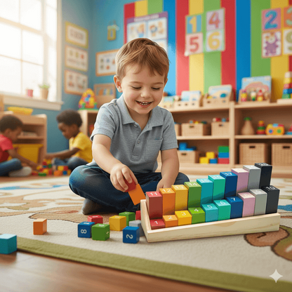 Montessori Wooden Building Blocks – Unlocking Your Child's Mental Potential
