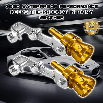 2PCS Exhaust Turbo Whistle