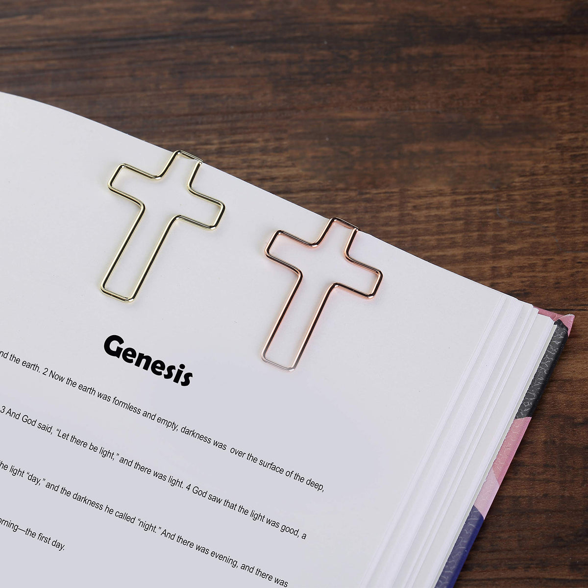 Cross Paper Clips for Bible
