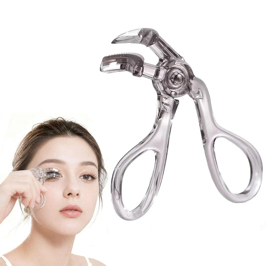 Wide Angle Eyelash Curler with Comb