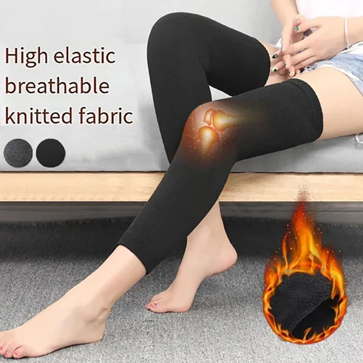 Winter Warm Knitted Over Knee High Leg Warmer