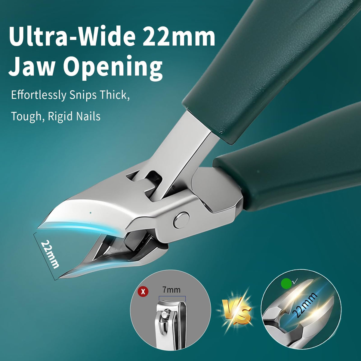 Upgraded Eagle Beak Beveled Nail Clippers Set