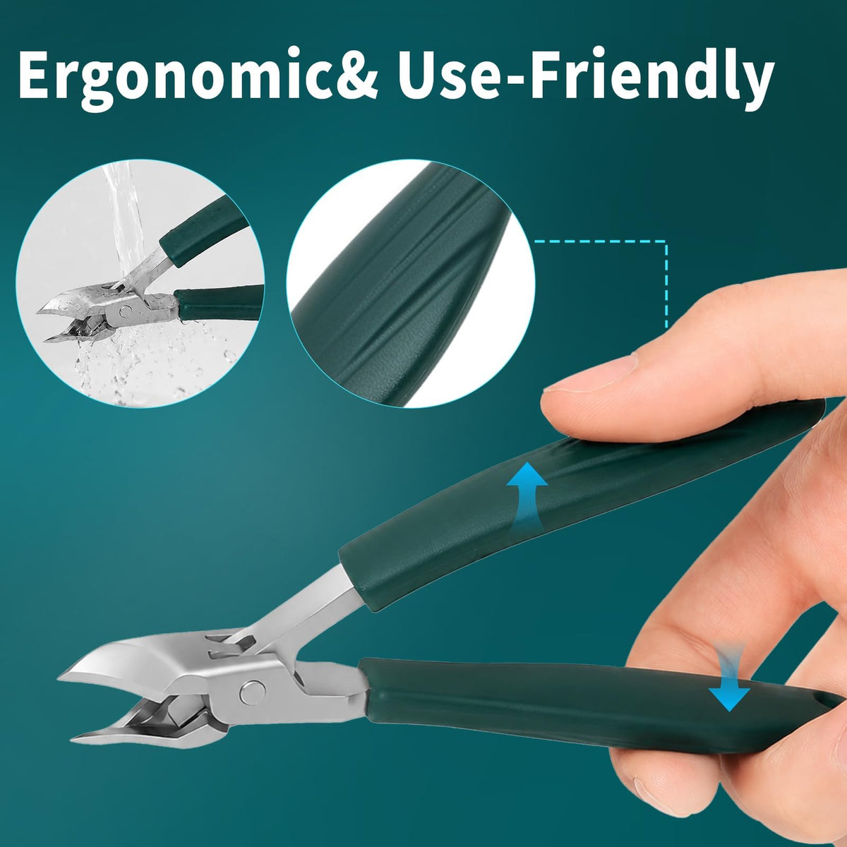 Upgraded Eagle Beak Beveled Nail Clippers Set