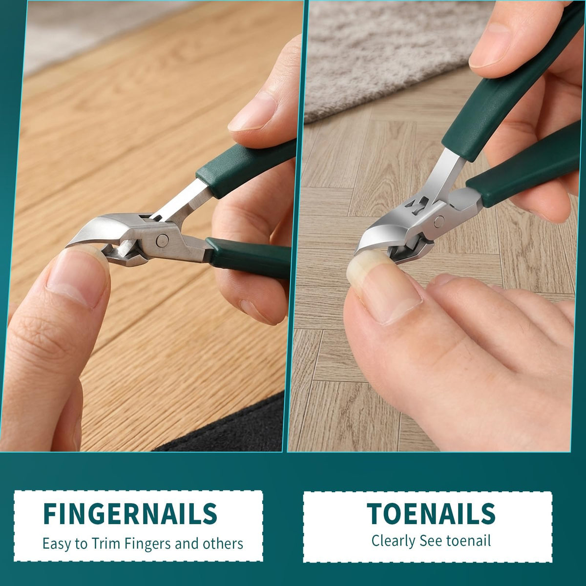 Upgraded Eagle Beak Beveled Nail Clippers Set