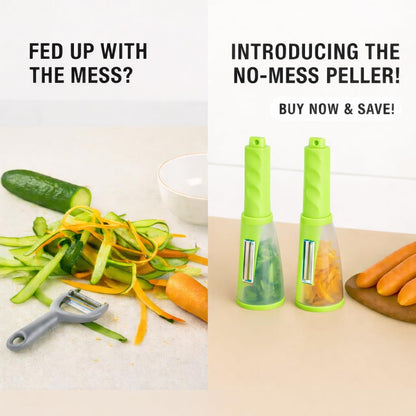 Vegetable Peeler Fruit Peeler with Container Stainless