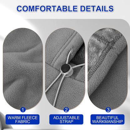 Winter Polar Fleece Ski Mask for Men Women