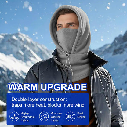 Winter Polar Fleece Ski Mask for Men Women