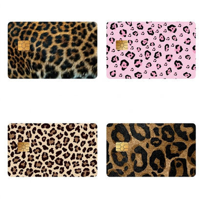 Leopard Print Credit Card Skin