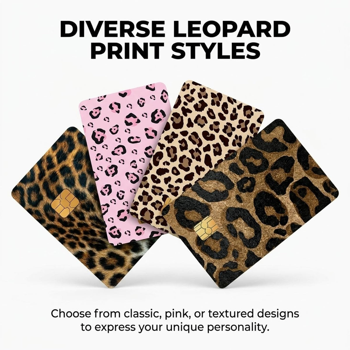Leopard Print Credit Card Skin