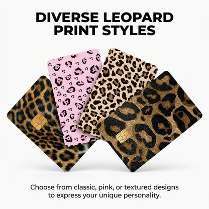 Leopard Print Credit Card Skin