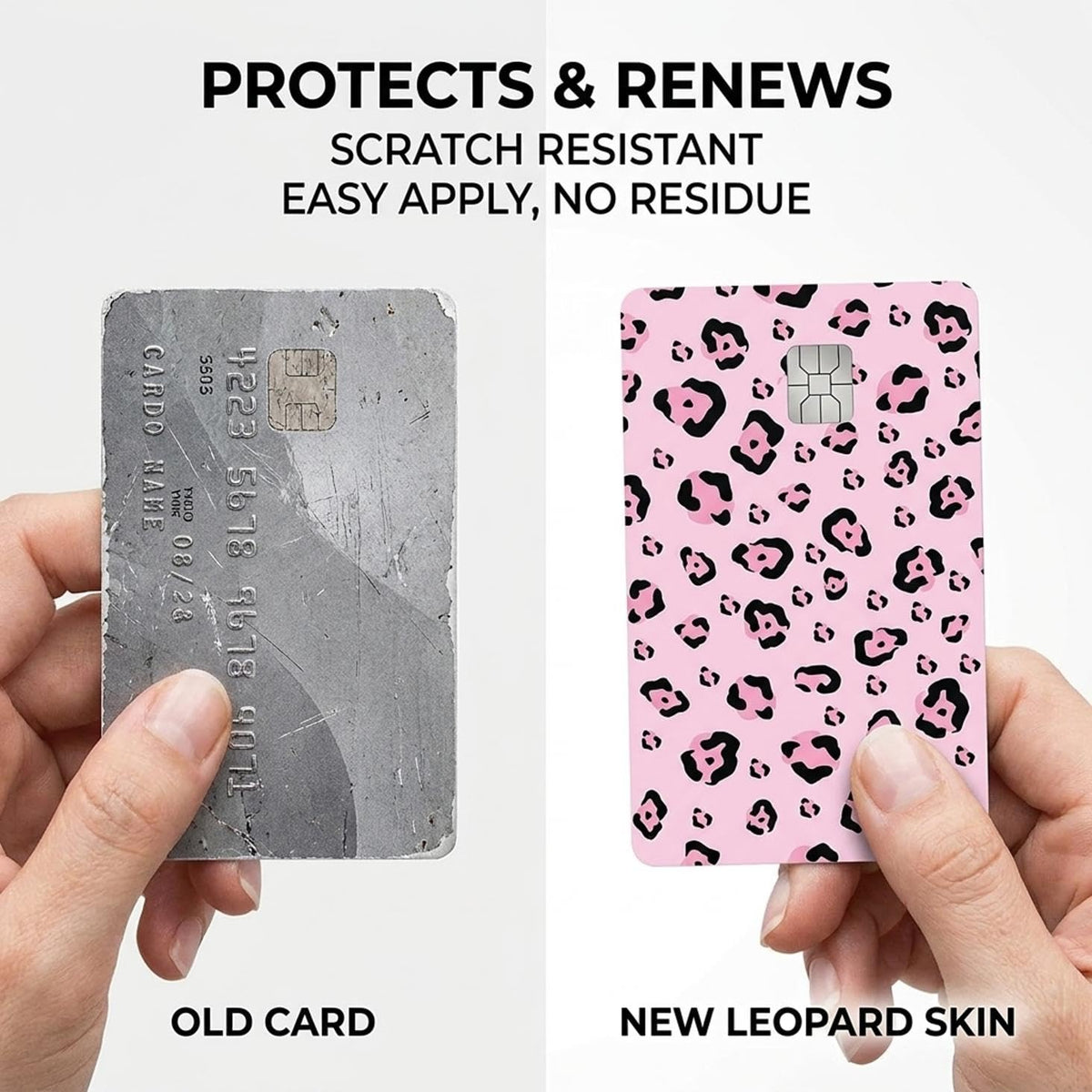 Leopard Print Credit Card Skin