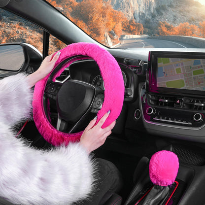 Direct Furry Steering Wheel Cover