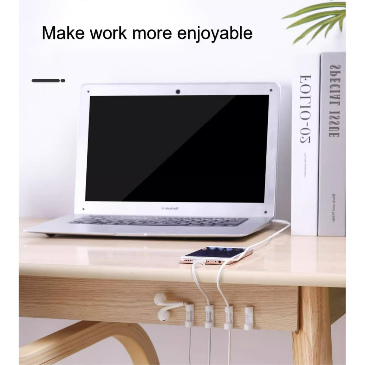 Non Punched self-Adhesive and Traceless Cable Clips