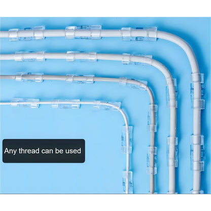 Non Punched self-Adhesive and Traceless Cable Clips