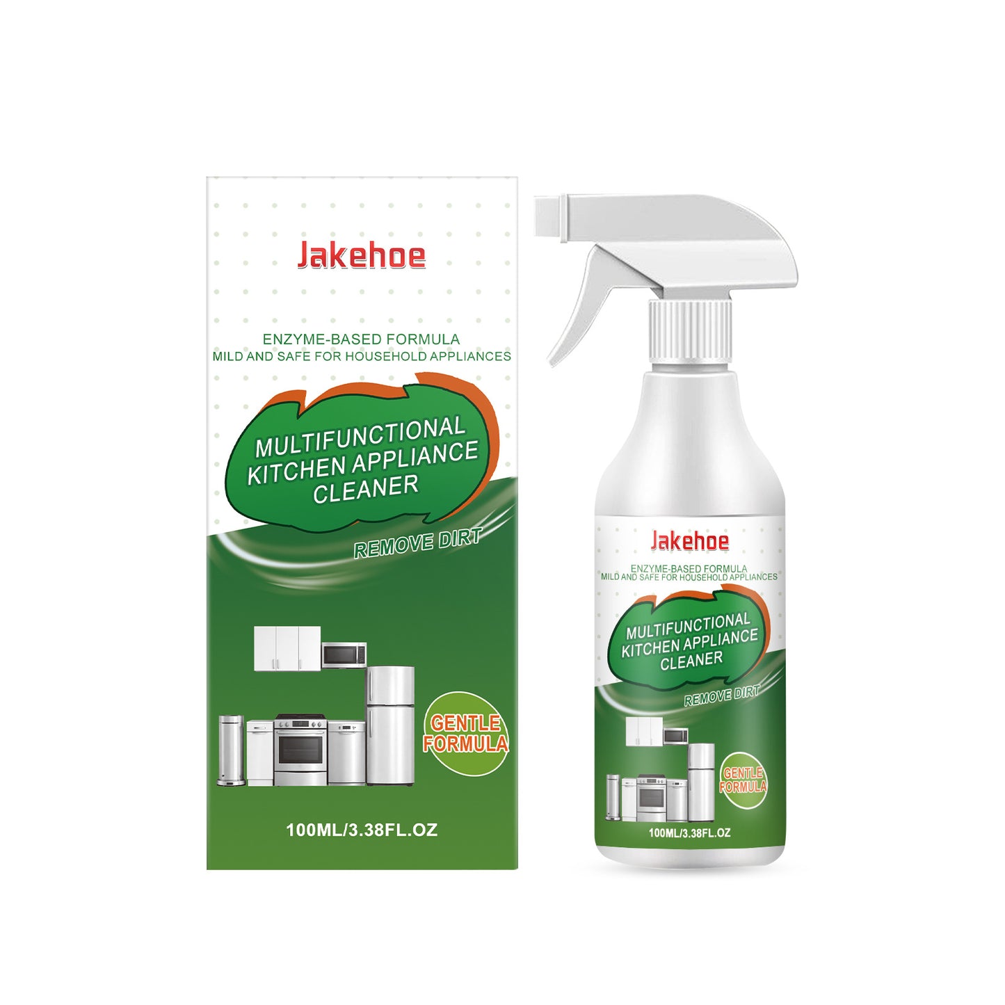 Powerful Kitchen Foam Degreasing Spray, Suitable For Various Appliances