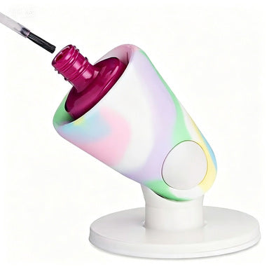 Smart grip Airlock Suction Untippable Nail Polish Bottle Holder