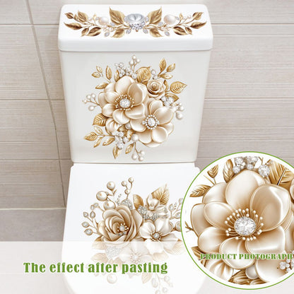 Toilet Lid Stickers – Waterproof Stickers In Various Designs