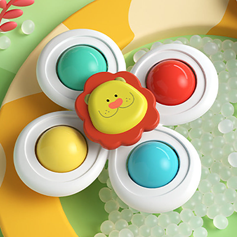 3 Pcs Suction Cup Spinner Toys