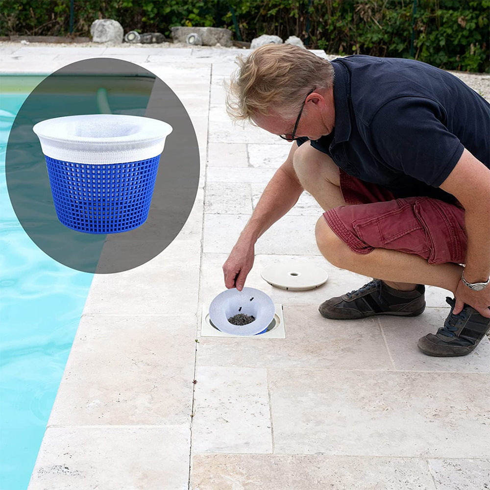 10 Pack Pool Skimmer Socks - Pool Filter Socks for Skimmer Basket
