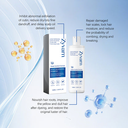 Scalp Nourishing Shampoo to Reduce Back Head Acne & Flakes