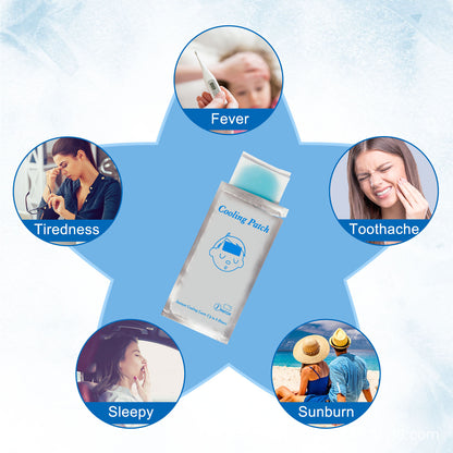 6 Pcs Cooling Patches for Fever Discomfort & Pain Relief